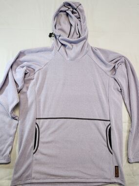 Melanzana Micro Grid V2 Dusk Men's Large L Hoodie Pullover Leadville Colorado